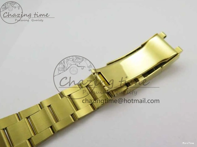 MiroTime 0302 Minimalist Daytona YG KKF 1:1 Best Edition 904L Steel Green Dial on YG Bracelet A 2451